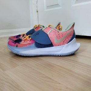 Size 10.5 - Nike Kyrie Low 3 Atomic Pink Stone Blue Basketball Shoe